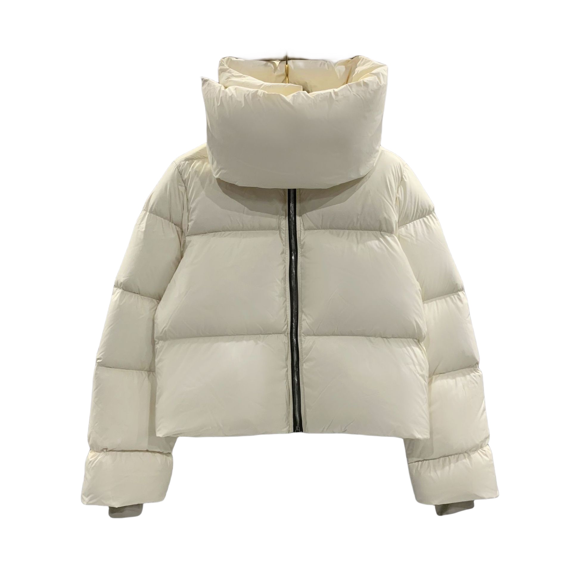 Rick Owens Short Nylon Down Jacket - PerfectKickZ