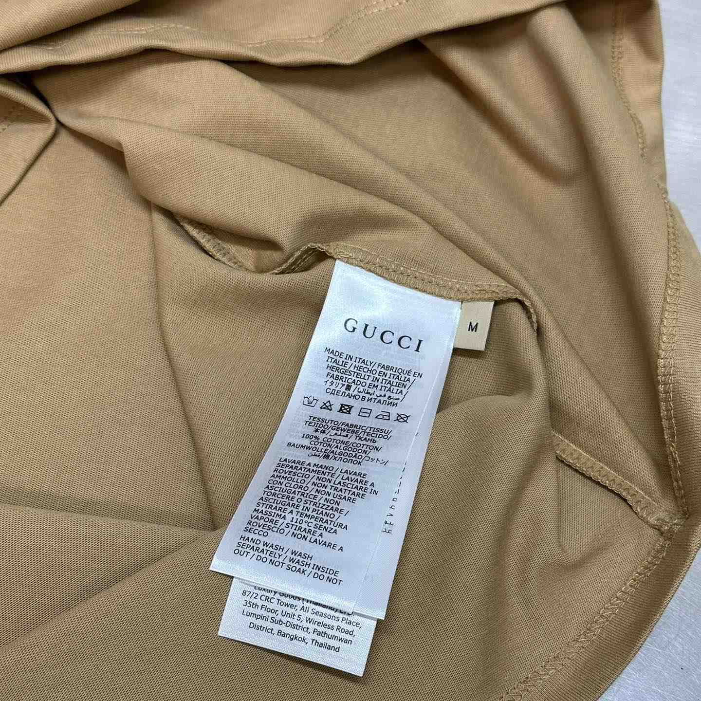 Gucci Cotton Jersey Printed T-shirt - 