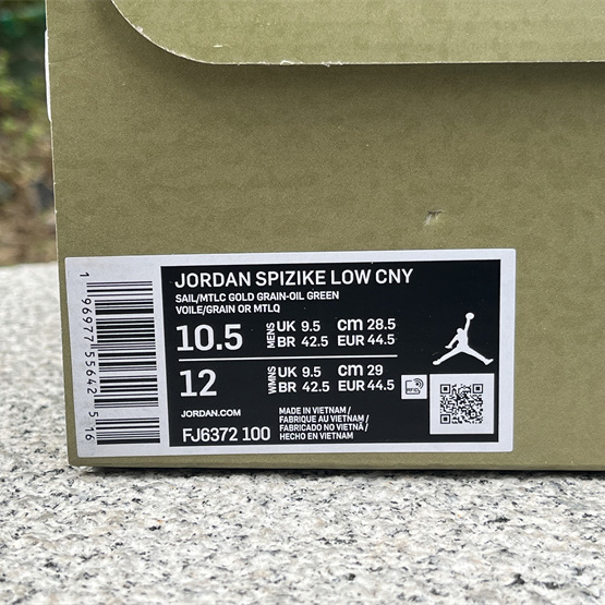 Jordan spizike low cny Year Of The Dragon Sneakers    FJ6372-100  - PerfectKickZ