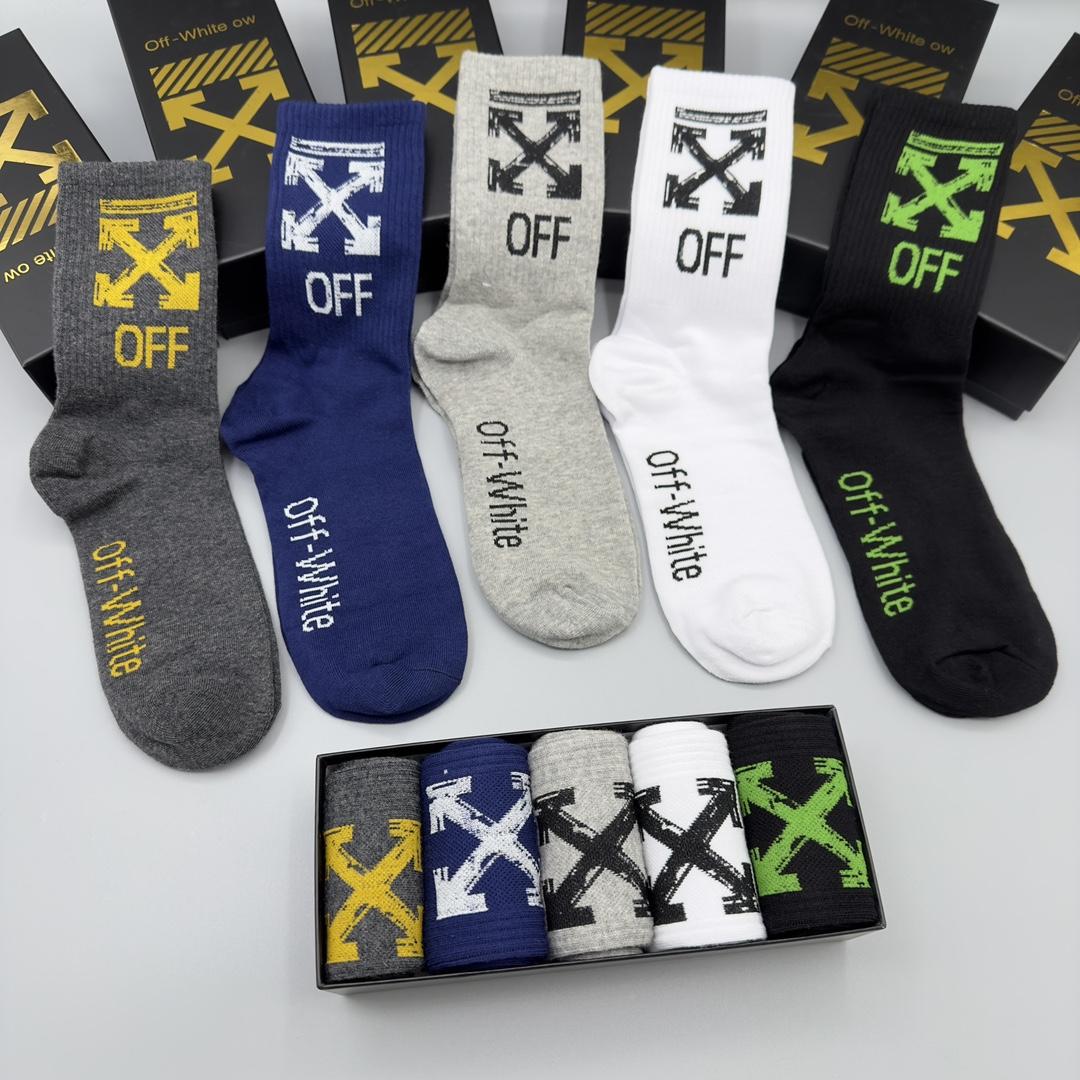 Off White Socks/Box - PerfectKickZ
