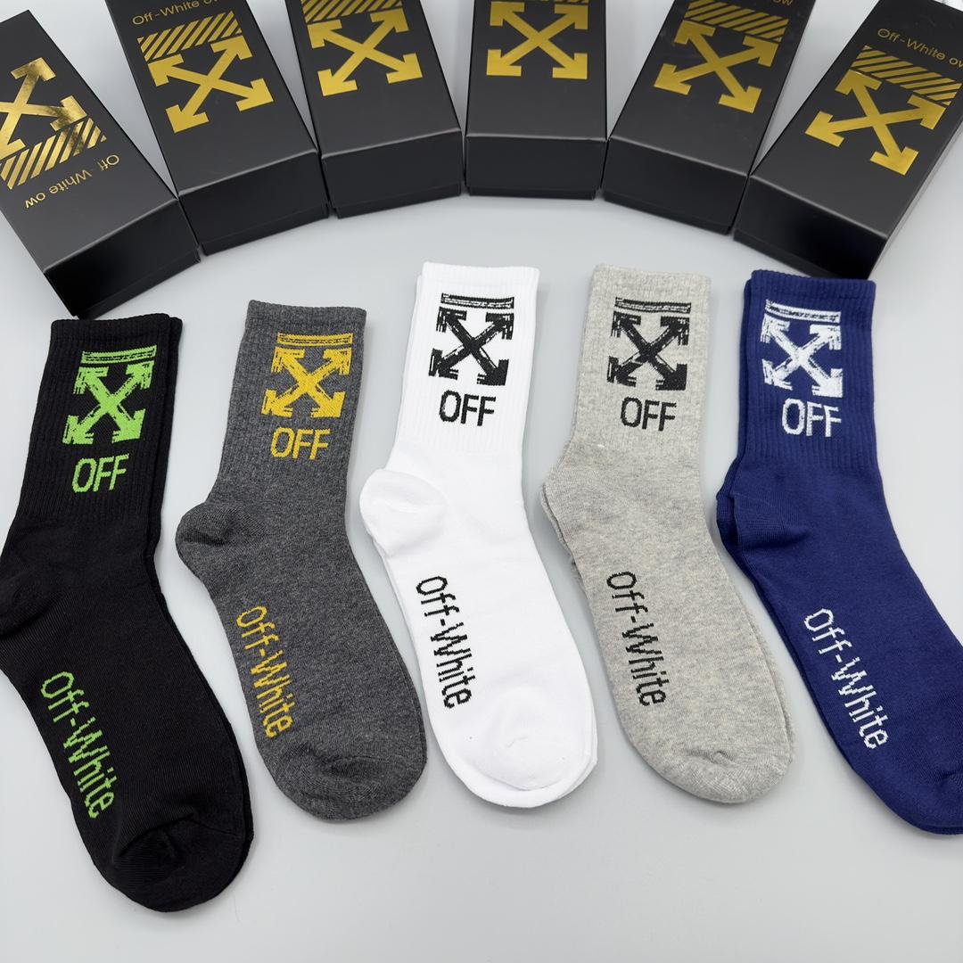 Off White Socks/Box - PerfectKickZ