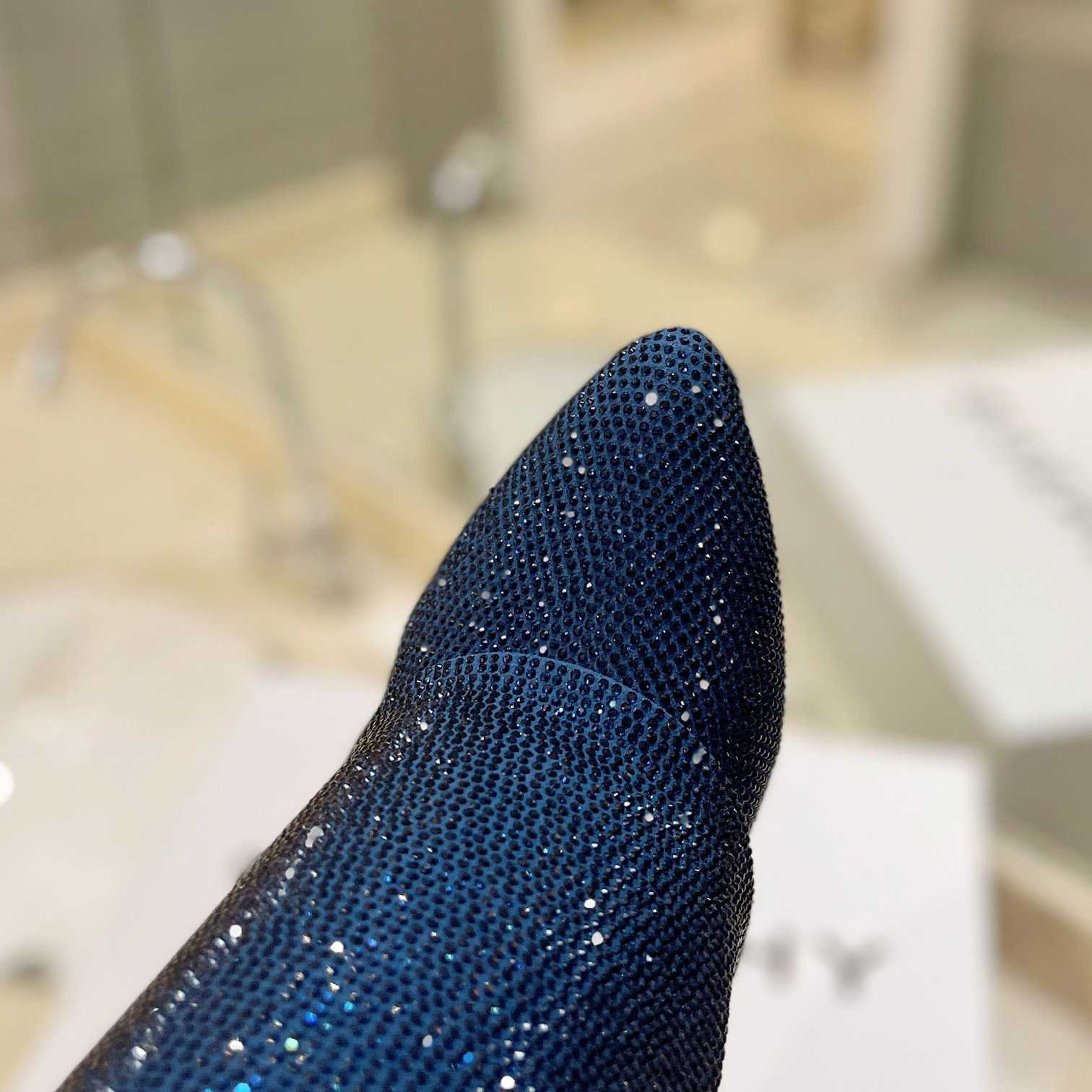 Givenchy Shark Lock Boots In Satin With Strass - PerfectKickZ