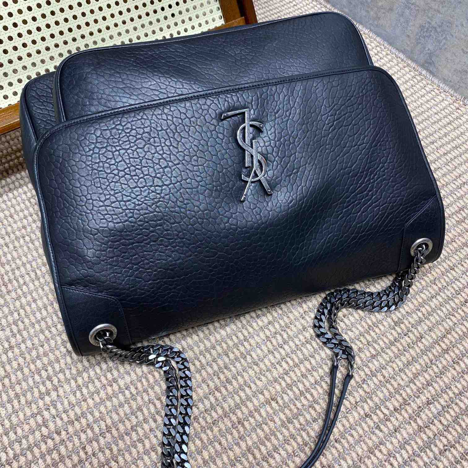 Saint Laurent Niki Oversized In Grained Lambskin - PerfectKickZ