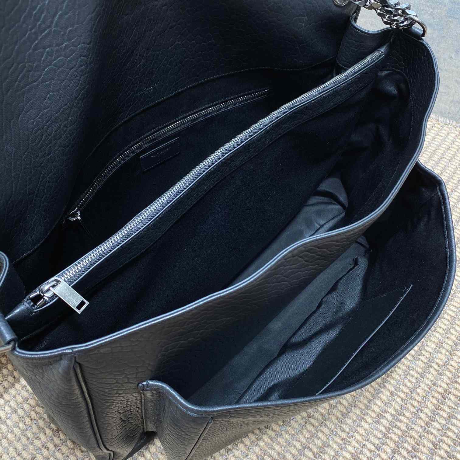Saint Laurent Niki Oversized In Grained Lambskin - PerfectKickZ