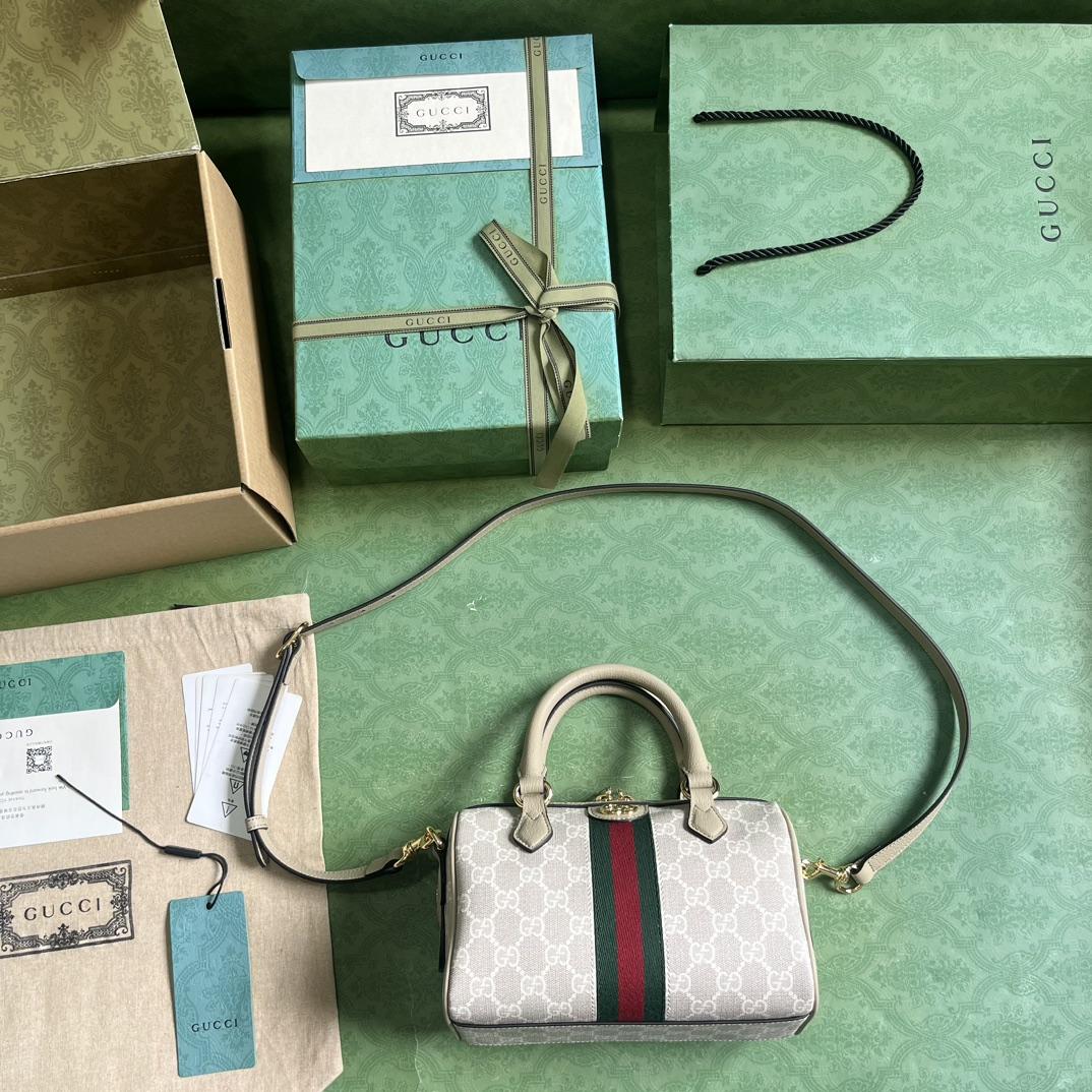 Gucci Ophidia GG Mini Top Handle Bag - 