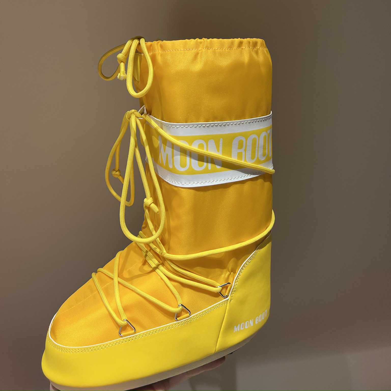Moon Boot Icon Junior Khaki Nylon Boots - PerfectKickZ