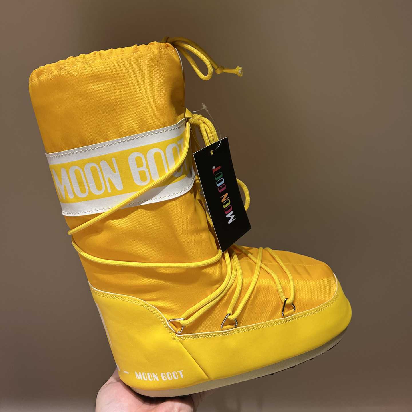 Moon Boot Icon Junior Khaki Nylon Boots - PerfectKickZ