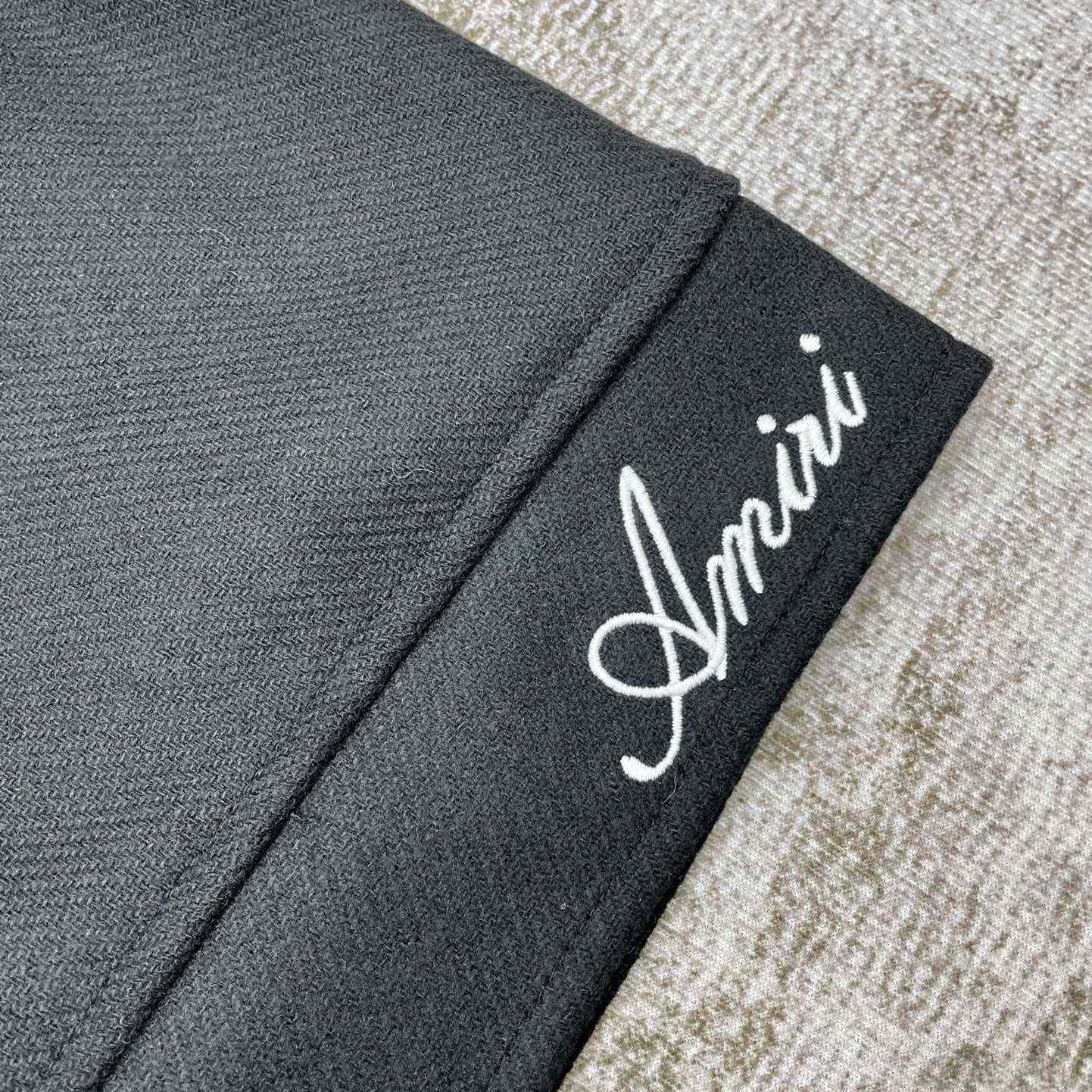 Amiri Diamond Embroidered Work Jacket - PerfectKickZ