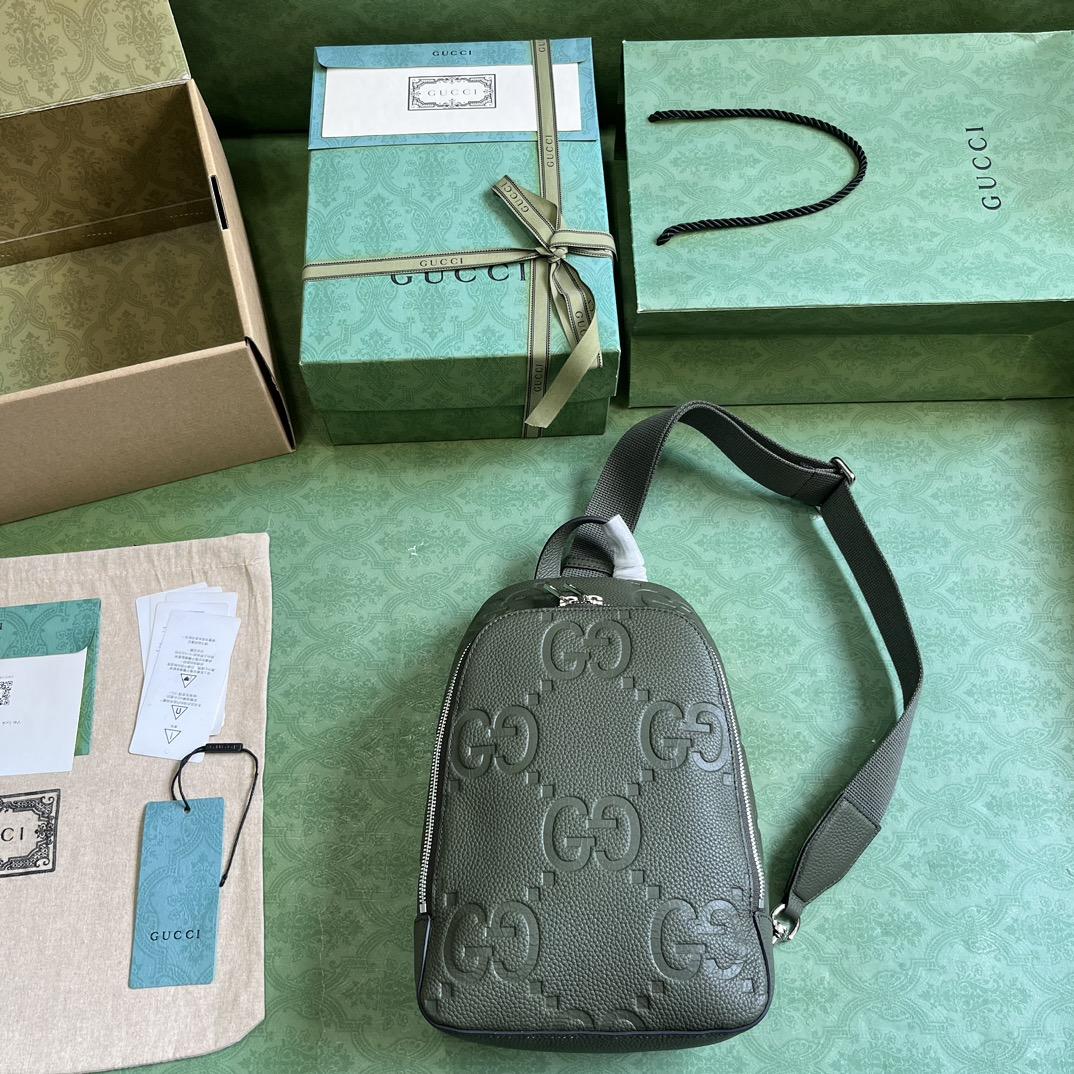 Gucci Jumbo GG Crossbody Bag - PerfectKickZ