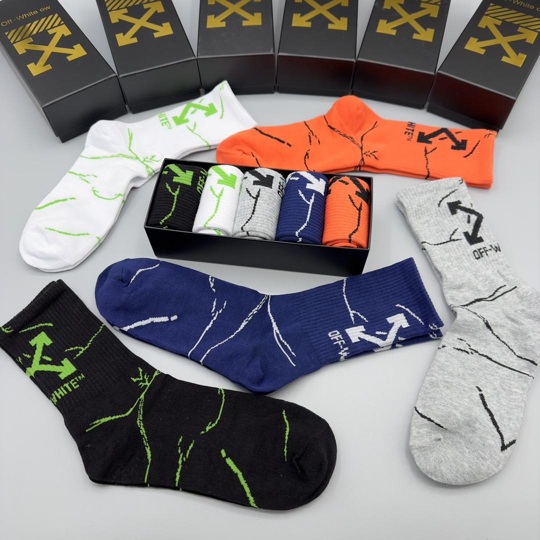 Off White Socks/Box - PerfectKickZ