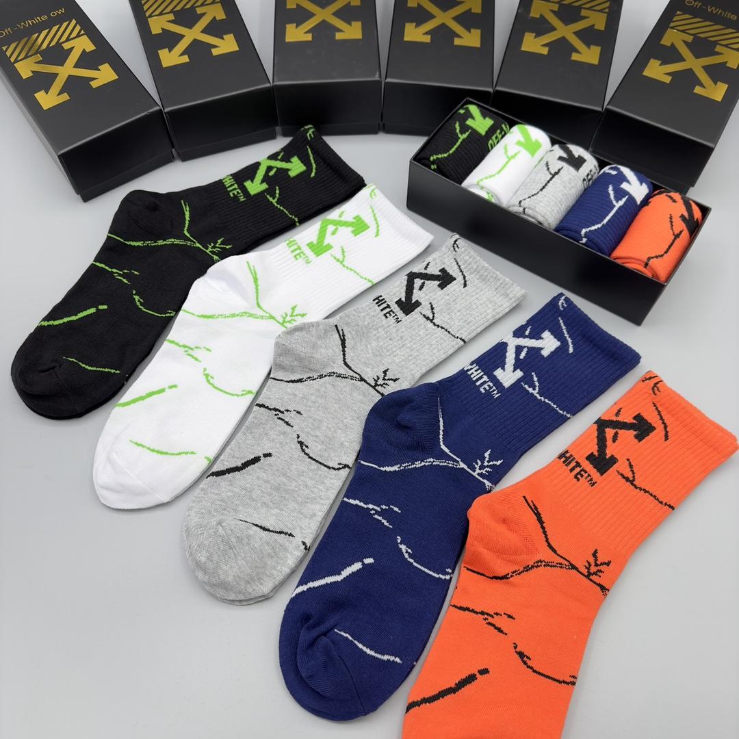 Off White Socks/Box - PerfectKickZ