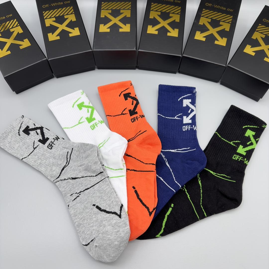 Off White Socks/Box - PerfectKickZ