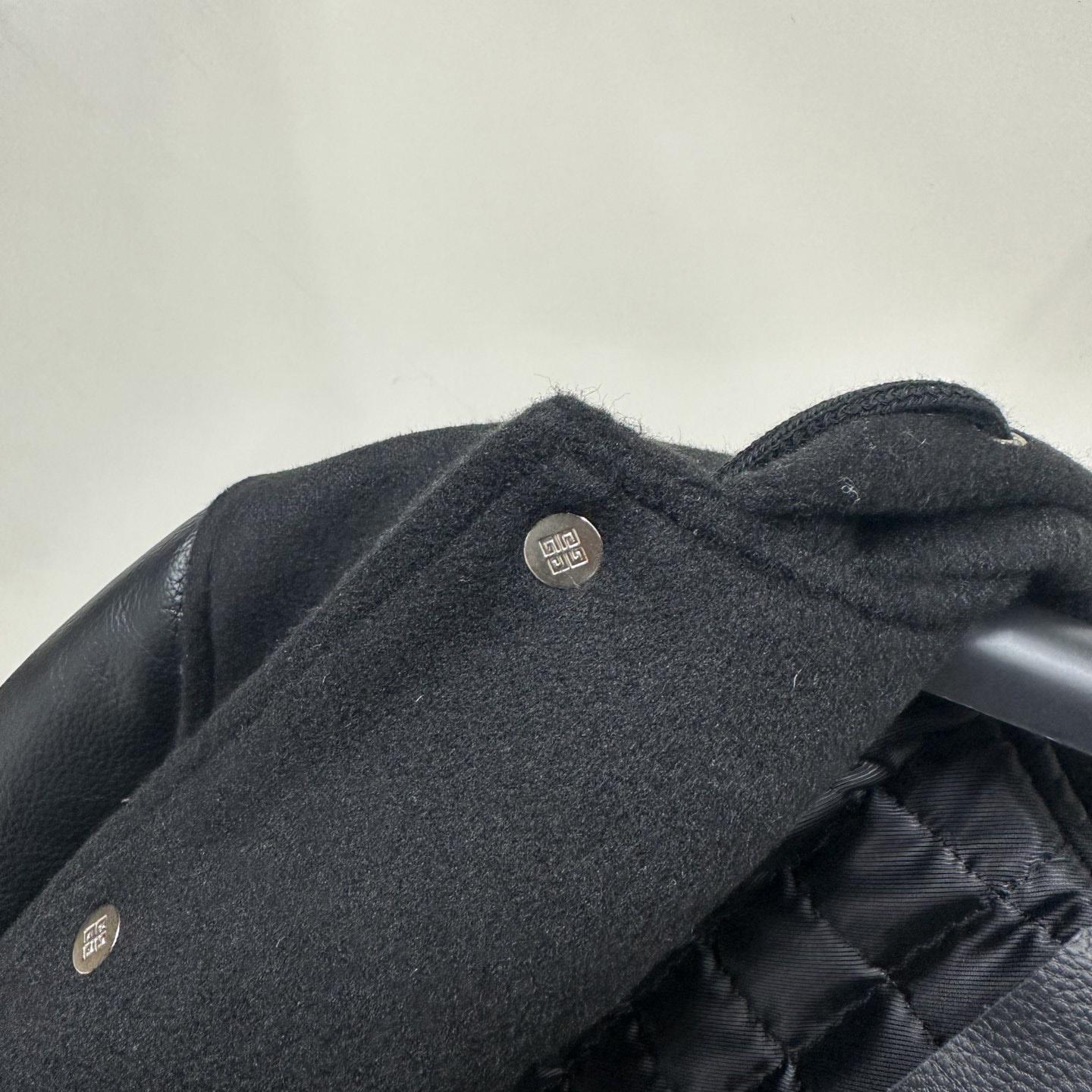 Givenchy Raised-logo Hooded Varsity Jacket - PerfectKickZ