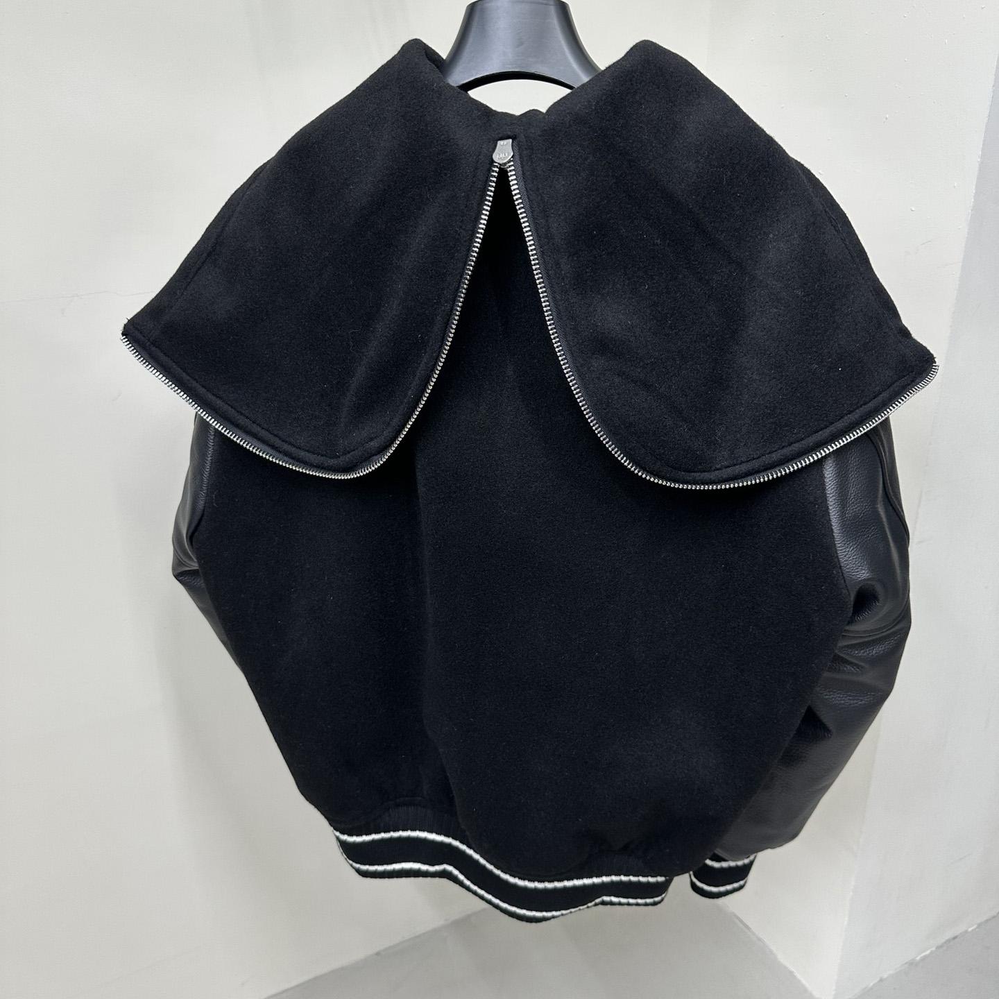 Givenchy Raised-logo Hooded Varsity Jacket - PerfectKickZ