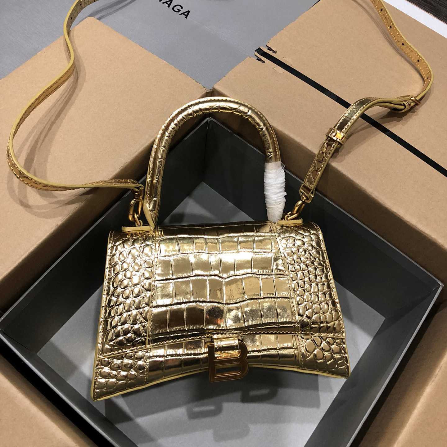 Balenciaga Hour Top Handle Xs Bag  19cm - PerfectKickZ