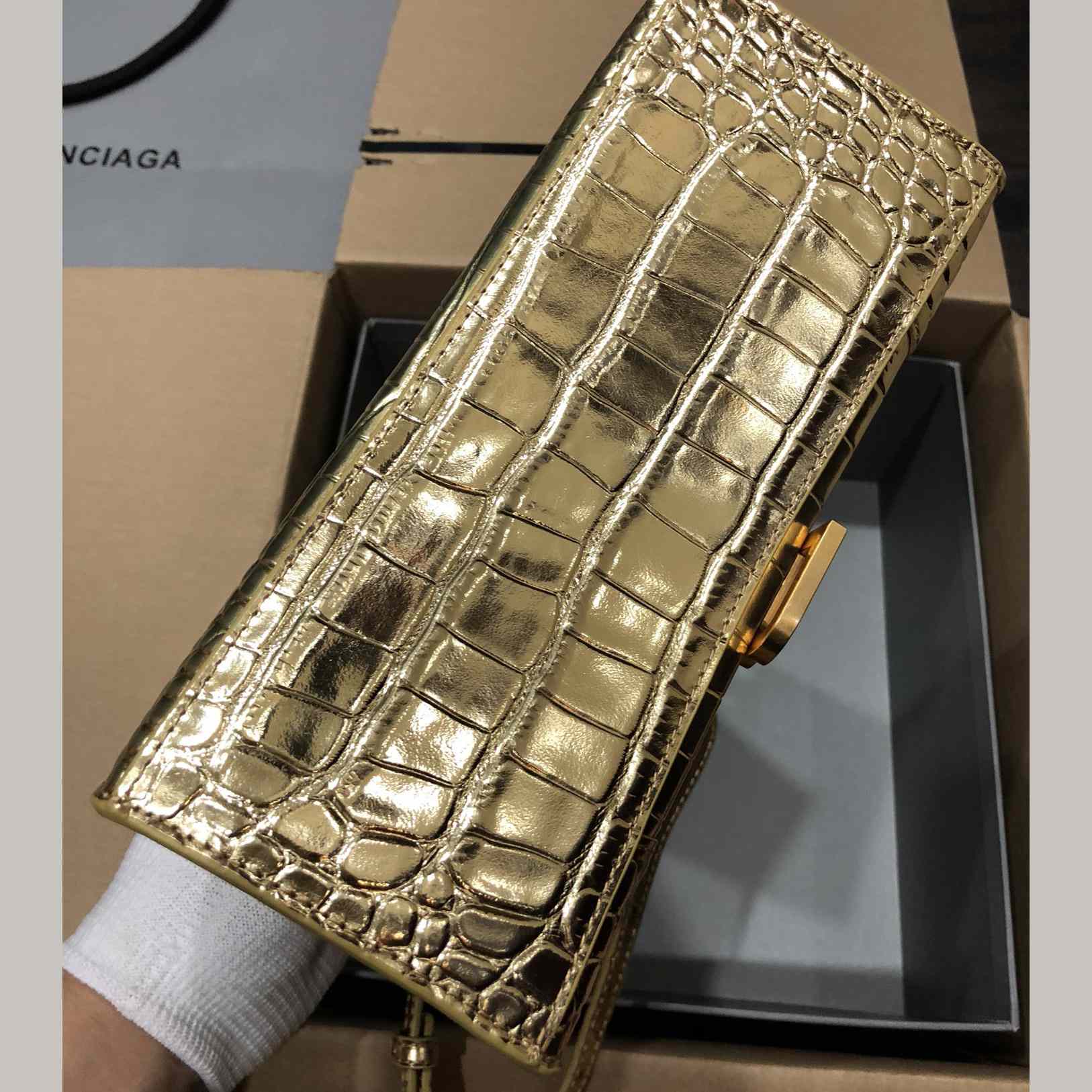 Balenciaga Hour Top Handle Xs Bag  19cm - PerfectKickZ