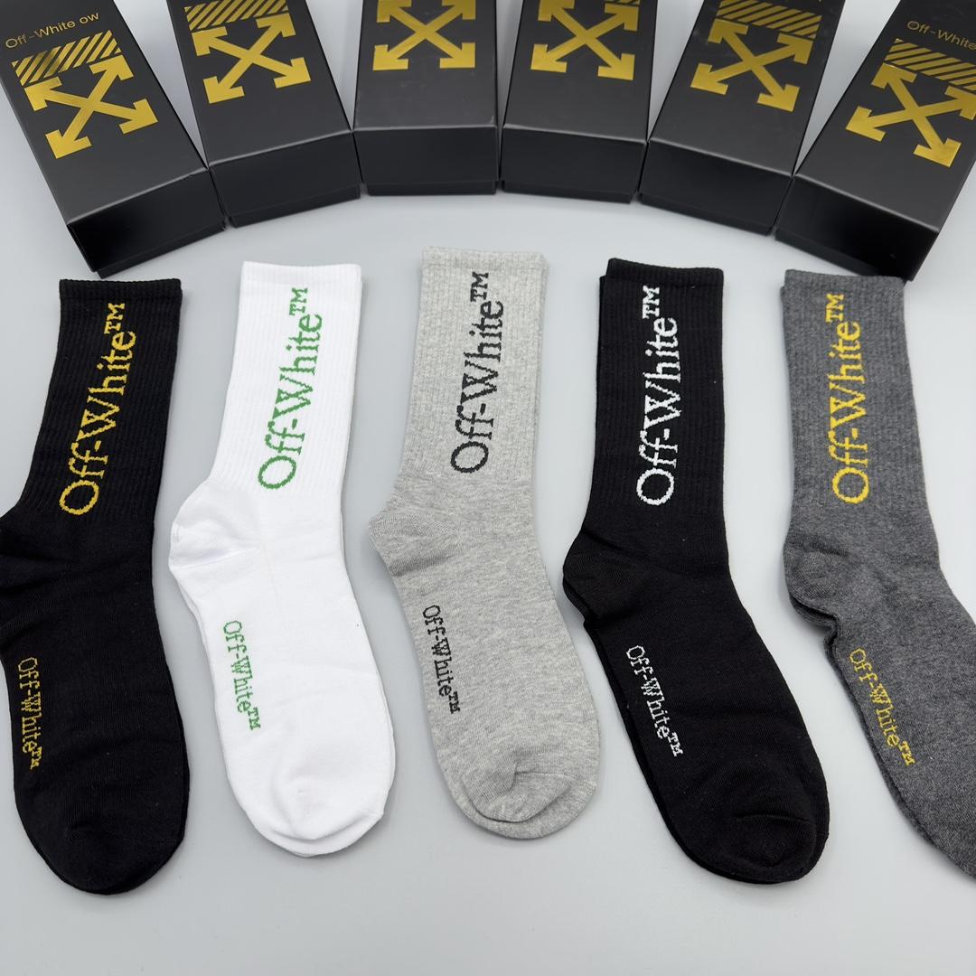 Off White Socks/Box - PerfectKickZ
