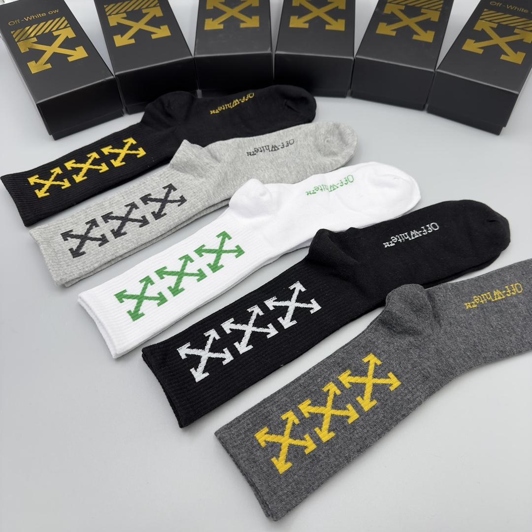 Off White Socks/Box - PerfectKickZ
