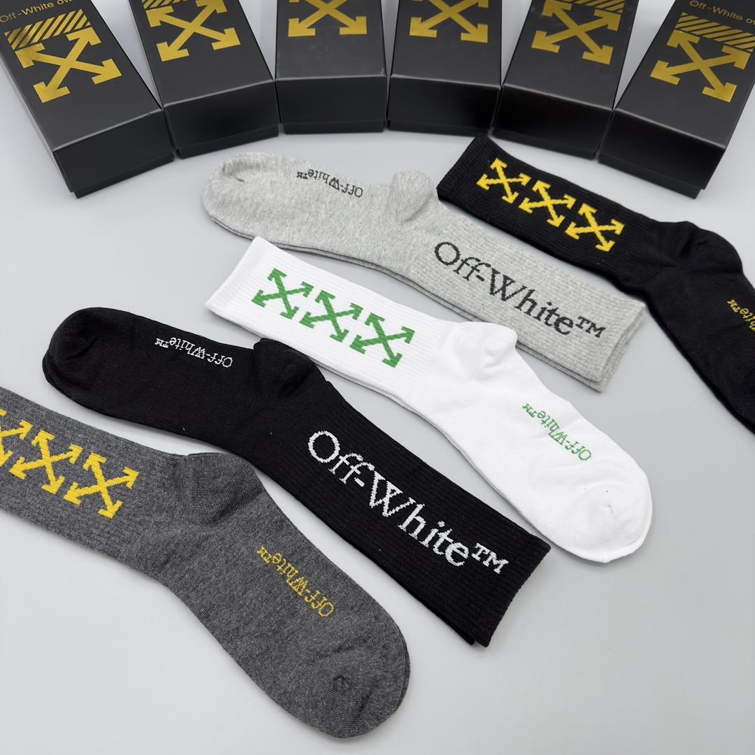 Off White Socks/Box - PerfectKickZ