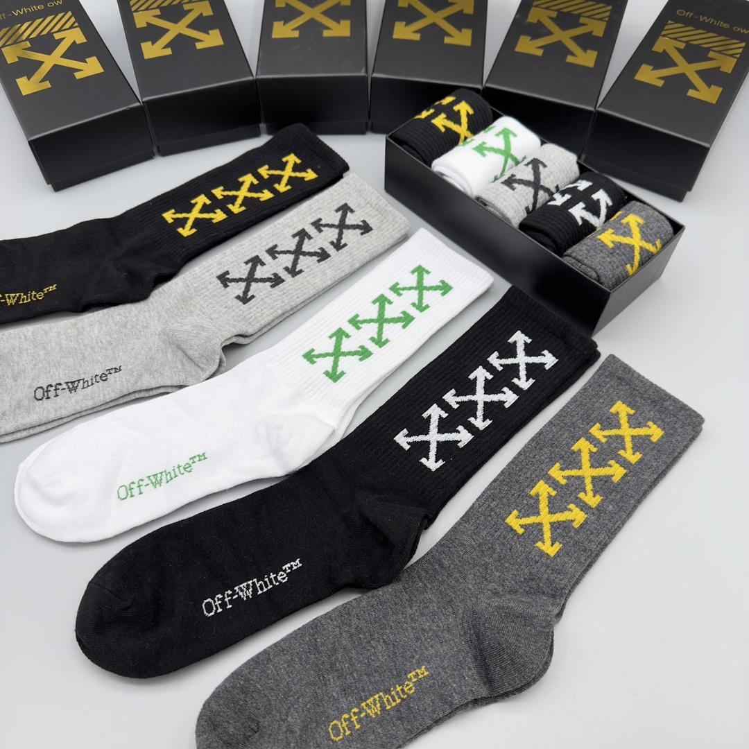 Off White Socks/Box - PerfectKickZ