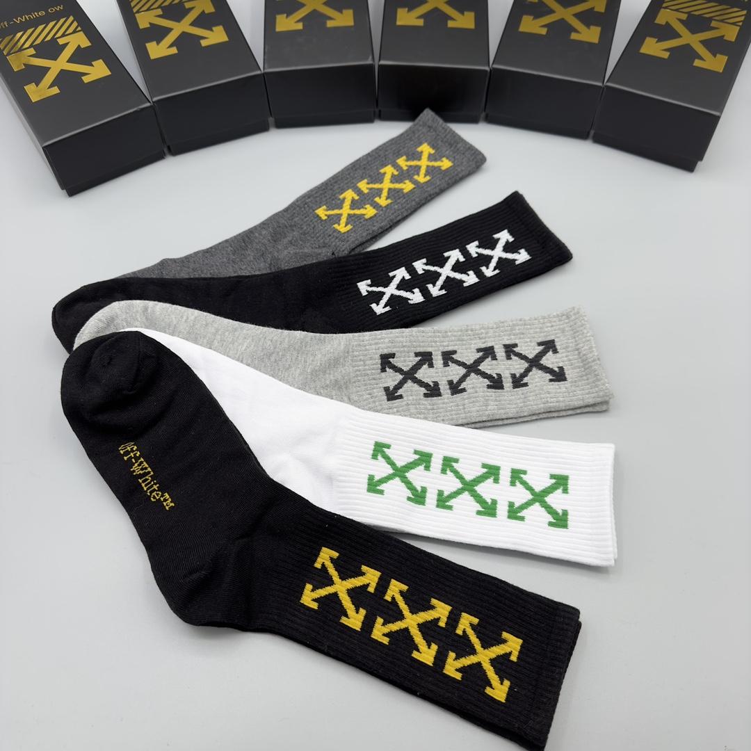 Off White Socks/Box - PerfectKickZ