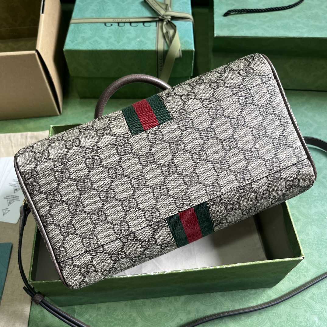 Gucci Ophidia GG Small Top Handle Bag - PerfectKickZ