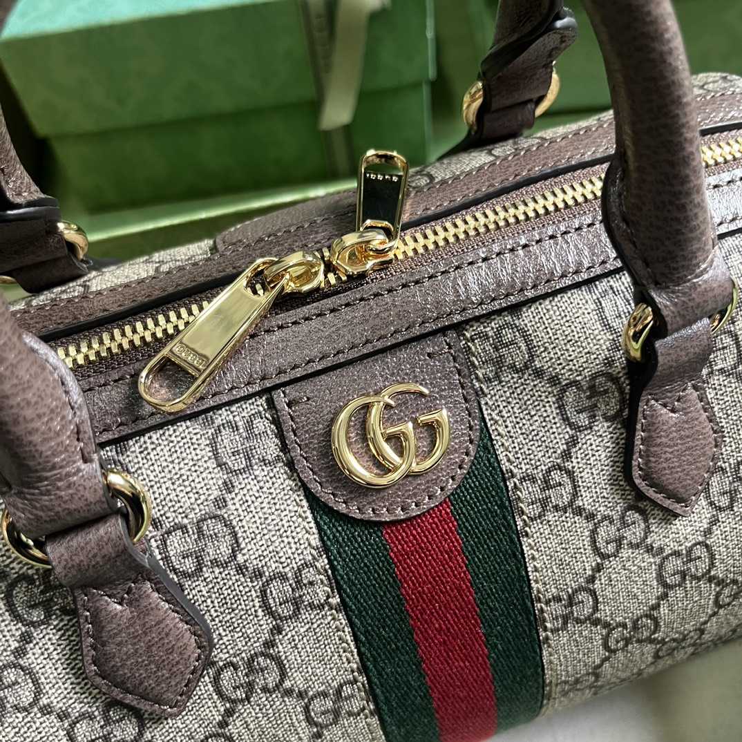 Gucci Ophidia GG Small Top Handle Bag - PerfectKickZ