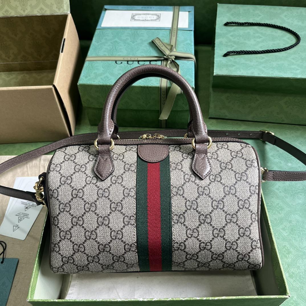 Gucci Ophidia GG Small Top Handle Bag - PerfectKickZ