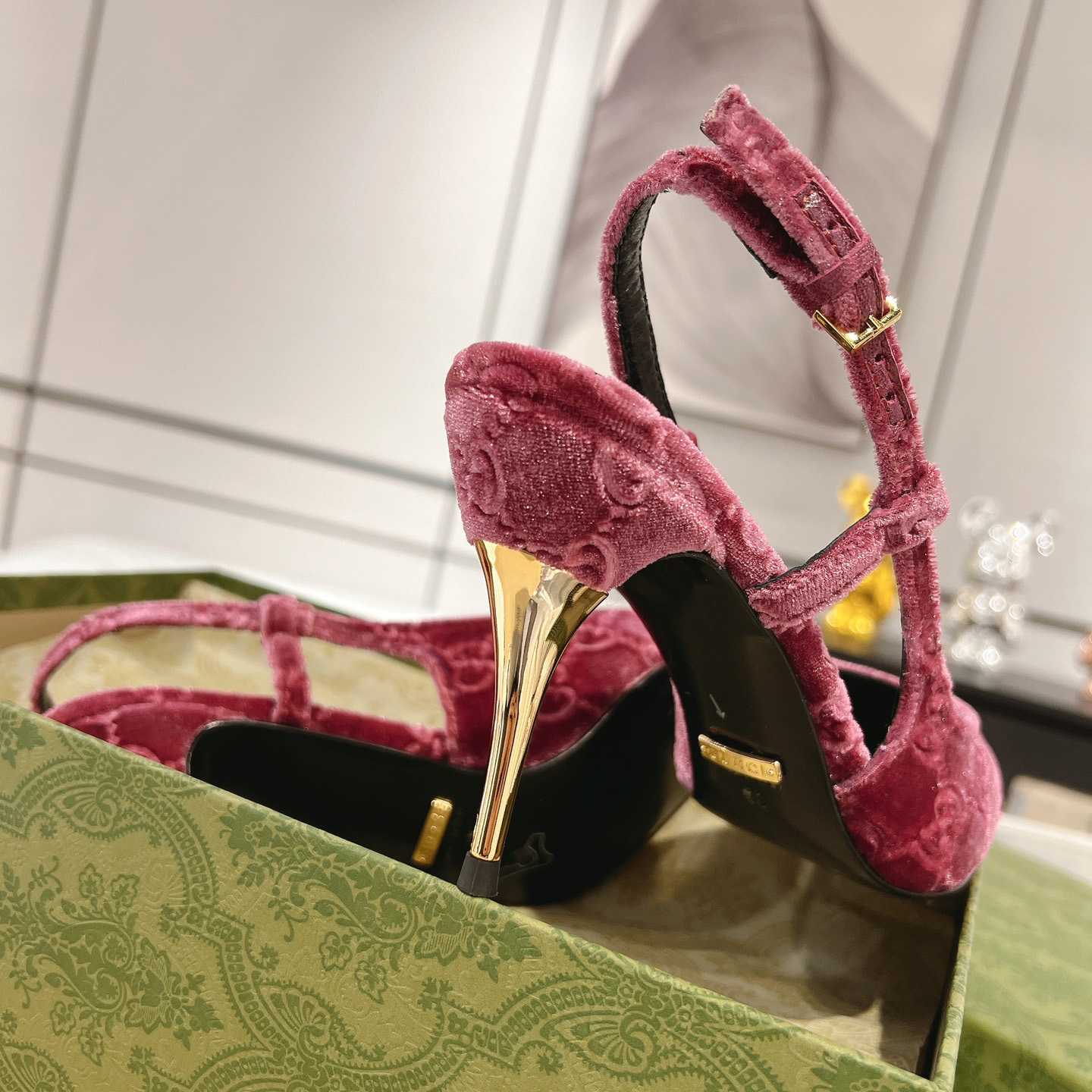 Gucci Women's GG Slingback Pump - PerfectKickZ