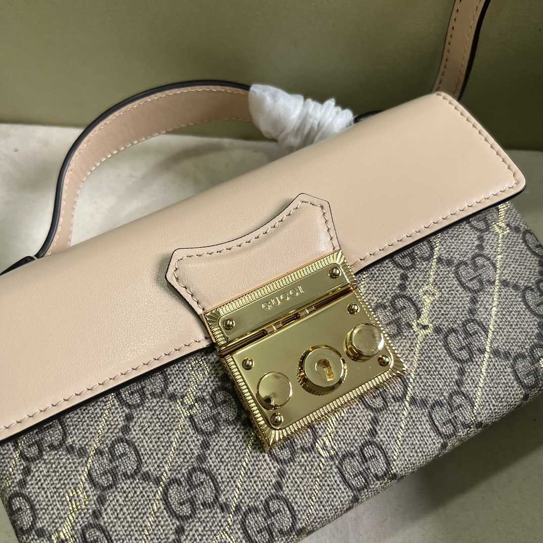 Gucci Padlock Mini Bag With Horsebit Print - PerfectKickZ