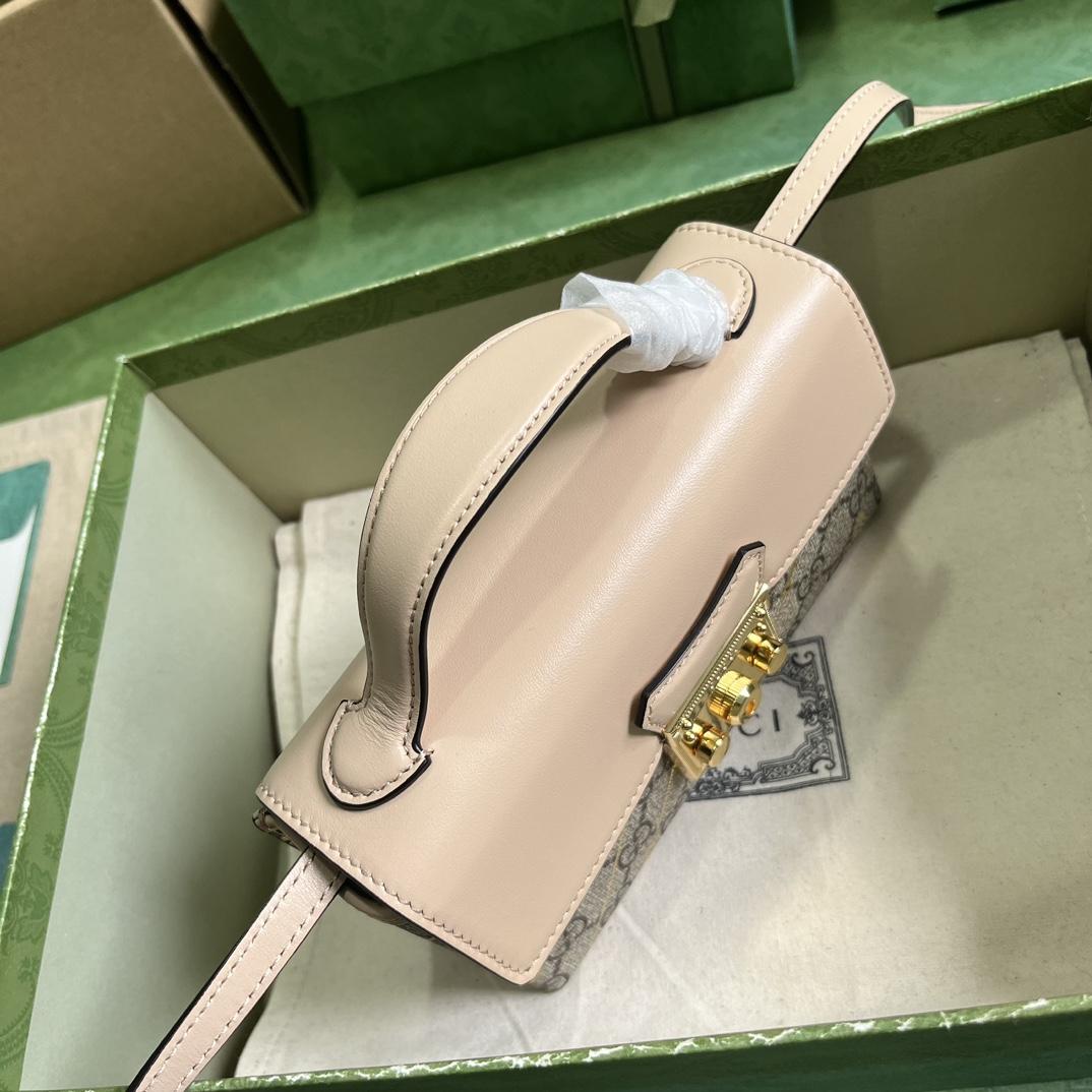 Gucci Padlock Mini Bag With Horsebit Print - 
