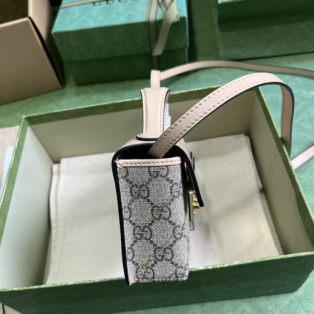 Gucci Padlock Mini Bag With Horsebit Print - 