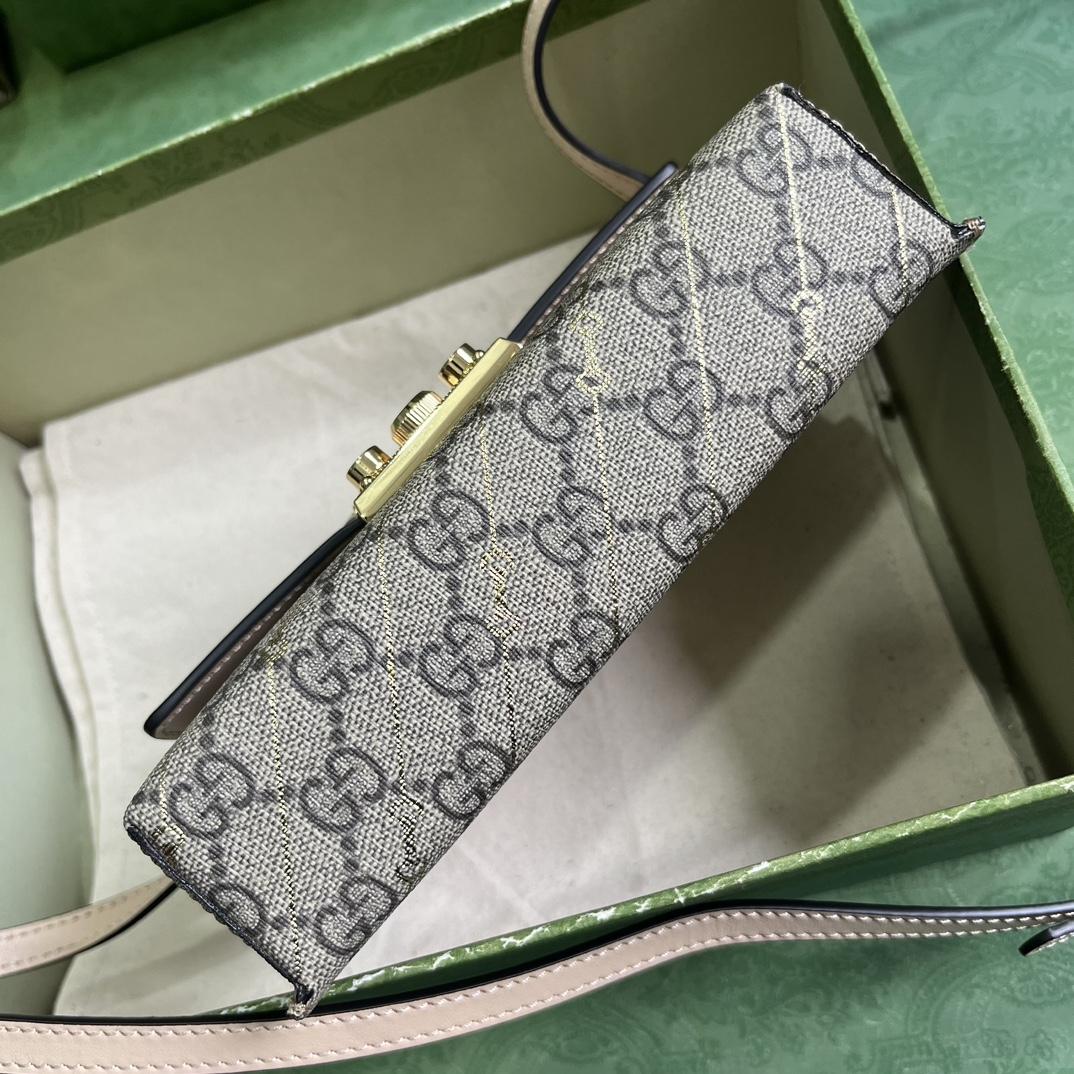 Gucci Padlock Mini Bag With Horsebit Print - 