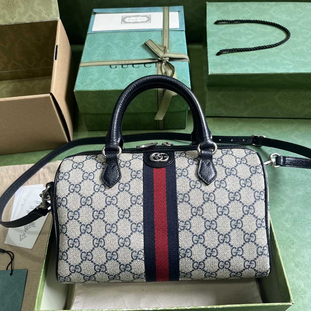 Gucci Ophidia GG Small Top Handle Bag - PerfectKickZ