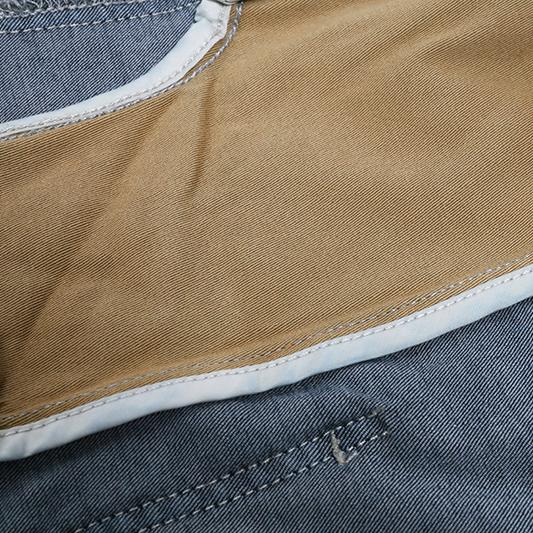 Rick Owens Hustler Denim Pusher Pants - PerfectKickZ