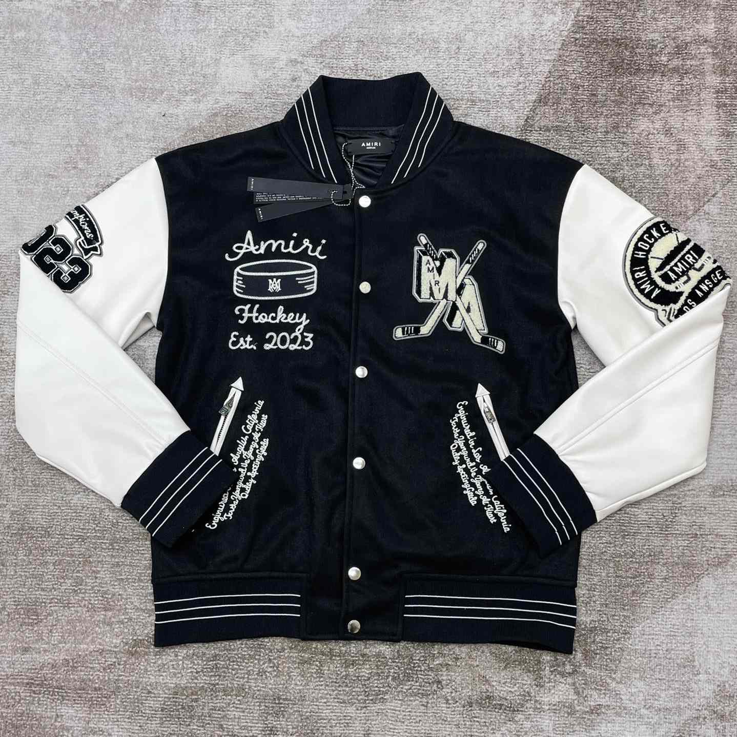 Amiri Hockey Varsity Bomber - PerfectKickZ