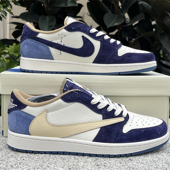 Travis Scott x Air Jordan 1 Low Sneaker      DM7866-808 - PerfectKickZ