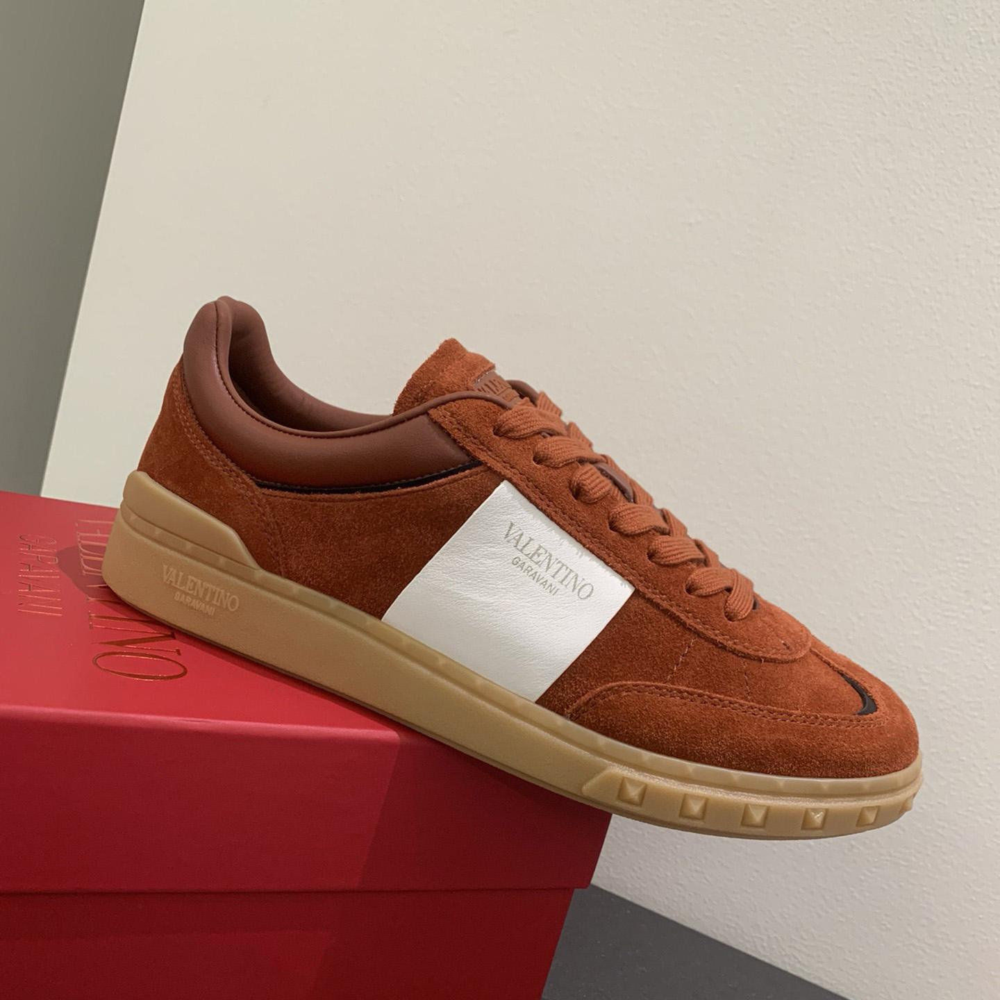 Valenti Upvillage Low Top Sneaker In Split Leather And Calfskin Nappa Leather - PerfectKickZ