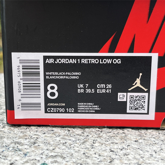 Air Jordan 1 Low OG “Mocha” Sneaker      CZ0790-102 - PerfectKickZ