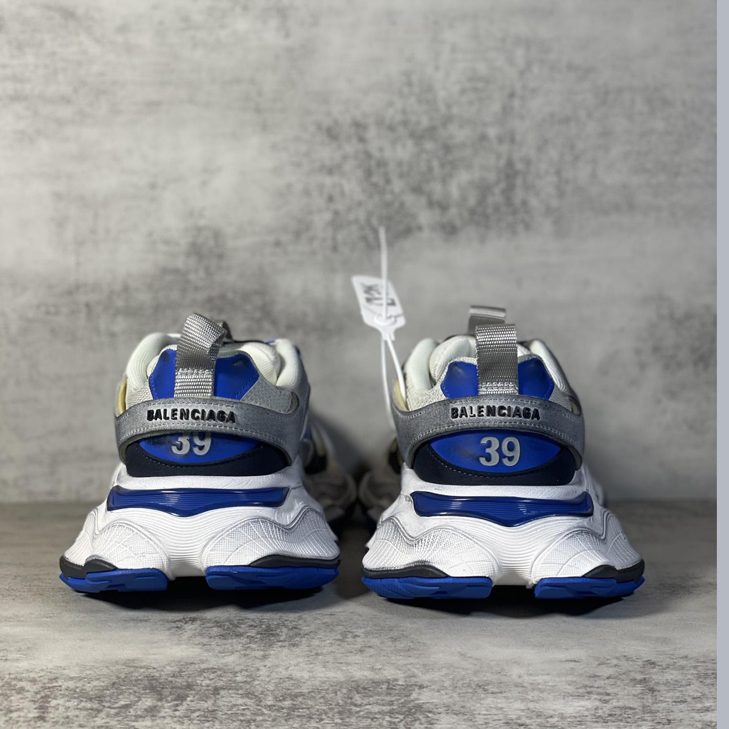 Balenciaga Cargo Sneaker In Grey,White And Blue  - PerfectKickZ