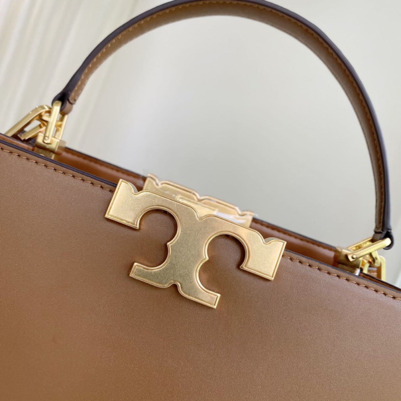 ToryBurch Eleanor Leather Tote Bag   32-22-12cm - PerfectKickZ