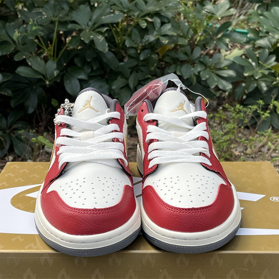  Air Jordan 1 Low SE “Year of the Dragon” Sneaker   FJ5735-100 - PerfectKickZ