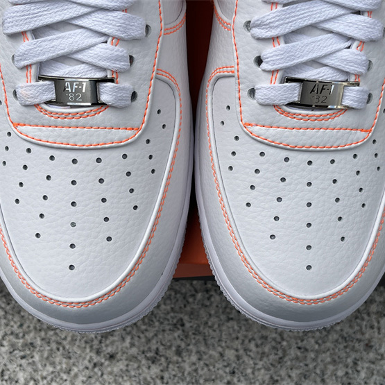 VLONE xNike Air Force 1Low orang Sneaker      AA5360-100 - 
