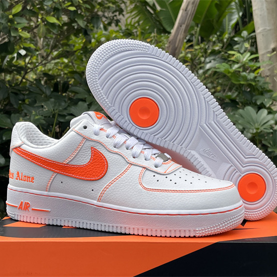 VLONE xNike Air Force 1Low orang Sneaker      AA5360-100 - PerfectKickZ