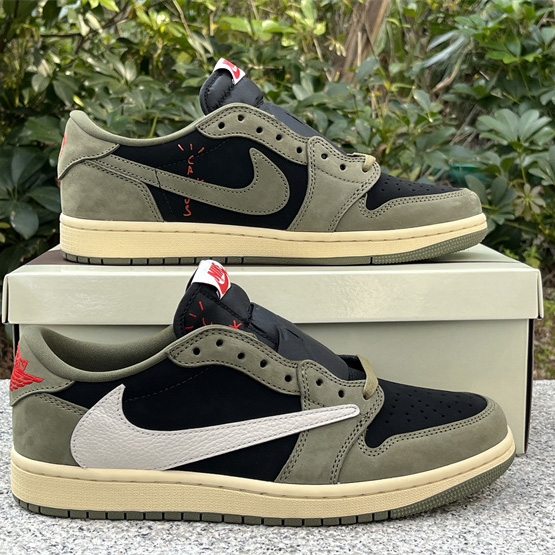 Travis Scott x Air Jordan 1 Low OG Sneaker      DM7866-002 - PerfectKickZ