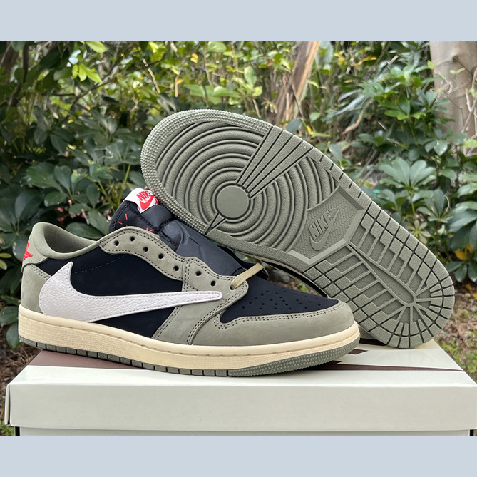 Travis Scott x Air Jordan 1 Low OG Sneaker      DM7866-002 - PerfectKickZ