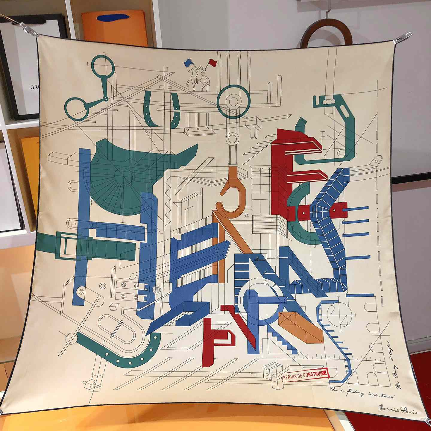 Hermes Permis De Construire Scarf - PerfectKickZ