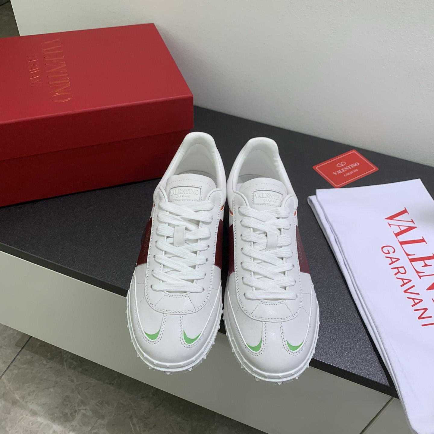 Valenti Upvillage Low Top Sneaker In Split Leather And Calfskin Nappa Leather - PerfectKickZ