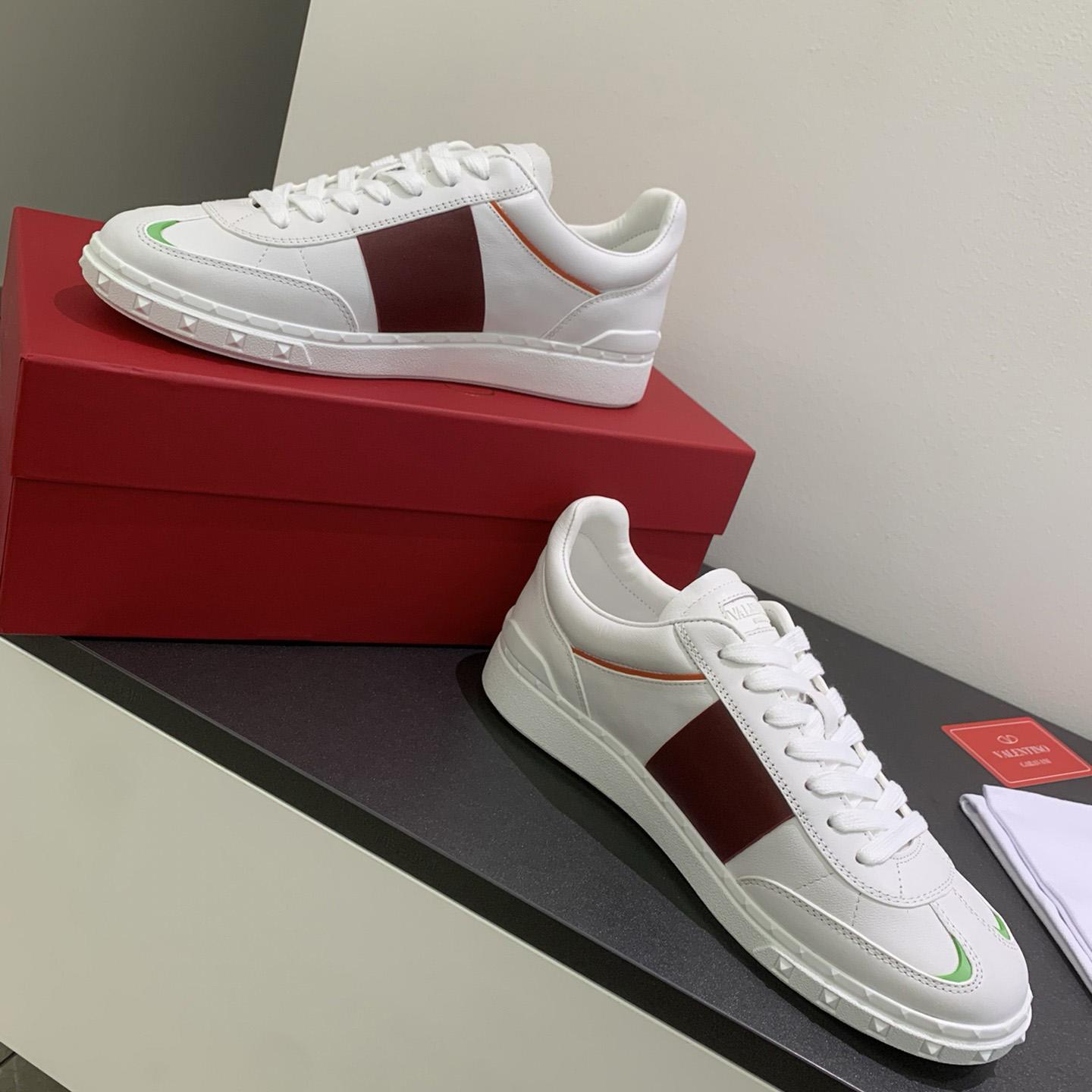 Valenti Upvillage Low Top Sneaker In Split Leather And Calfskin Nappa Leather - PerfectKickZ