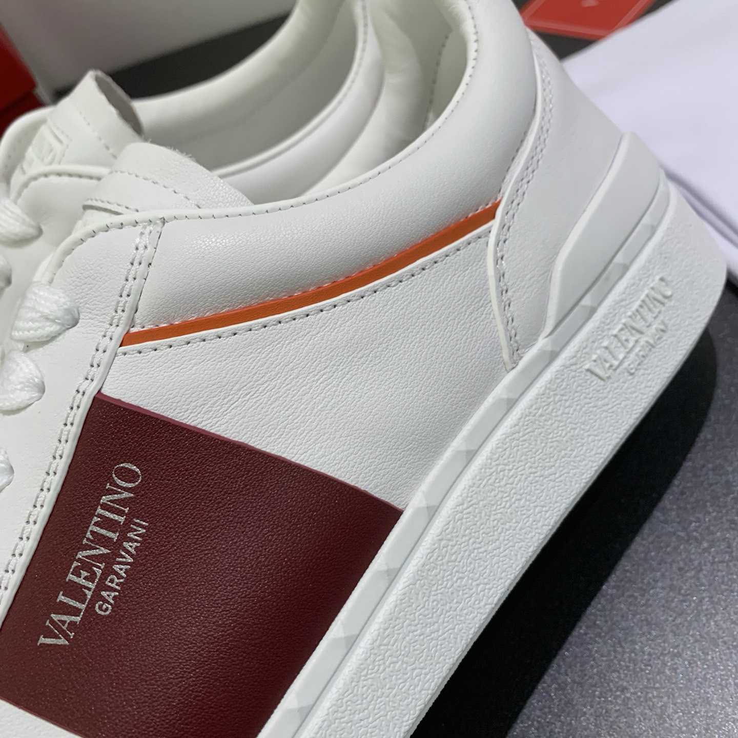 Valenti Upvillage Low Top Sneaker In Split Leather And Calfskin Nappa Leather - PerfectKickZ